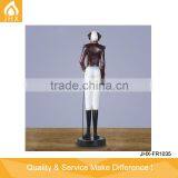 Customized Resin Gentleman Dog On Crutches Sculptures thumbnail-2