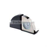 Leather Travel Alarm Clock Portable Desk Clock thumbnail-1