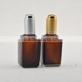 30ml square glass dropper bottle, amber glass bottle with spray and coconut oil bottle manufacture