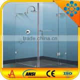 modern design 8mm color tempered sliding glass shower door for high-end market