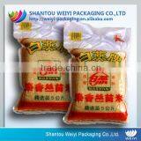 plastic food packaing vacuum bag custom with window