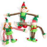 Custom Long Hand Plush Christmas Elf Toy/handmade Plush Christmas Toys/christmas Elf Soft Toy thumbnail-2