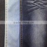 45%cotton 44%polyester 11%spandex sirospun indigo knit denim fabric