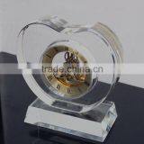 2016 China Wholesale Crystal Glass Wall Clock Wall Design thumbnail-5
