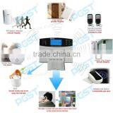 GSM Module Remote Control Burglarproof Alarm System With Iphone and Andriod Apps thumbnail-5