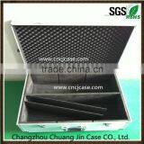 Silver aluminum storage case aluminum flight case