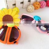 Beatles design kids sunglasses / kids folding sunglasses with beatles / ladybugs children's glasses