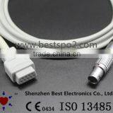 Goldway SpO2 Adapter Cable, 6pin >>DB9, 2.4m