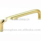 Brass pull handle; wire, solid brass, polished brass