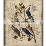 Custom Design Wall Art Printing With Burlap thumbnail-1