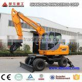 Mini Farm Machinery 8ton New Excavator Price Wheeled Excavator thumbnail-2
