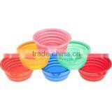 High Quality Hotsell Folding Silicone Pet Feeders Pet Bowls thumbnail-5