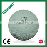 size 1natural rubber handball