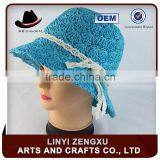 Fashion Selling Bucket Shape Straw Boater Hat