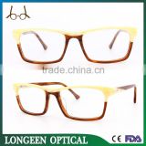 G3015-C1601 double colors glasses frames/acetate eyewear/eyeglasses