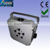 Rgbw 6*10w 4in1 Wireless Dmx Battery Led Flat Par Uplights