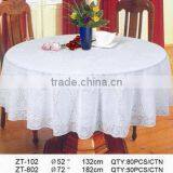 LACE TABLE CLOTH ZT-802 182CM / 72"