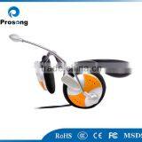 Shenzhen fashionable neckband computer microphone headset PS-K017MV