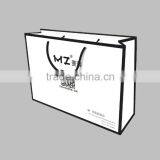 Apparel Fashion Packaging White Kraft Paper Bag thumbnail-1