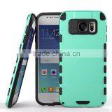 For Samsung Galaxy S6 Hybrid TPU Case, Shockproof Hard Case for Samsung S6 Protective PC Slim Cover thumbnail-2