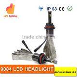 Auto Parts Wholesale 9004 Led Car Headlight Kit 48W 6000LM Auto Headlight H4 H11 H1 H7