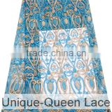 women clothes fabrics/african lace fabrics for party/2016 high quality wholesale tulle lace fabrics