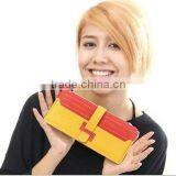 Fashion Women Contrast Color Wallets thumbnail-1
