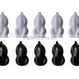 47*25*9cm Black/white Plastic Speed Shapes for Hydrographics Printing With Hanger Hole Installed NO.LT-S01