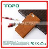 [TOPO] Wholesale Mobile Phone Case Leather Card Slot Stand Flip Cover Wallet Phone Case for IPhone 6 6s Plus thumbnail-3
