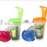 2016 High Quality Glass Shaker Water Bottle 500ml thumbnail-2