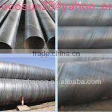 ASTM A53/106 Anti-corrosion Welded Carbon Spiral Steel Pipe