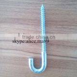 Galvanized J Type Wood Screw Rigging Hardware thumbnail-1
