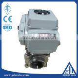 3 Inch Threaded 3 pc Electric Ball Valve thumbnail-3