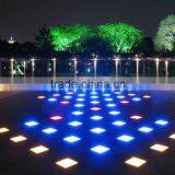 Colorful Changing Square Led Floor Light Floor Lamp Modern With Fiber Optic Flloor Lights Can be Design by Customers thumbnail-2