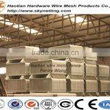 Hot Dipped Galvanized Metal Crowded Control Barrier Temporary Fence
