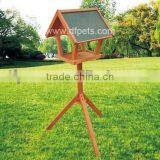 Wooden Bird Cage Garden Decor With Stand DFB007 thumbnail-1