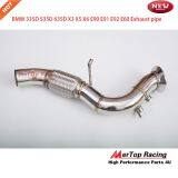 Mertop 70mm Particle Filter Replacement Downpipe DPF Off for B** 535 D 335 D E90 E91 E92 E60 E61 X3 X5 X6 thumbnail-2