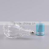 10ml Special Design Round Shaped Clear Roll on Bottle Glass Perfume Bottle With Roller Ball and Aluminum Cap thumbnail-3