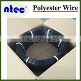 Polyester Wire 2.5mm Black, PET/Polyester Plasteel Wire for Greenhouse, High Strength Poly Wire for Vinyard Supporting thumbnail-2