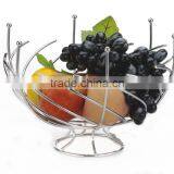 Decorate Stainless Wire Bread And Fruit Storage Basket thumbnail-2