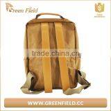 Washable Kraft Paper Comfortable Backpack Hot Sell Brown Kraft Paper High School Backpack thumbnail-4