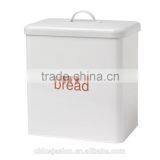 Airtight Retro Enamel Steel Bread Bin Biscuit Tin Tea/Coffee/Sugar Canisters Set of 5 thumbnail-4