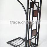 New Geometric Design Wooden TV Tray Snack Table Slate Sofa Couch Side Table thumbnail-5