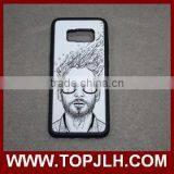 Soft Silicone Cover Sublimation 2D Cases for Samsung S8 thumbnail-4