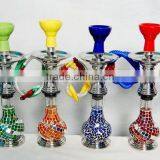 Coloured Glass Hookah Shisha Set for Sale thumbnail-1