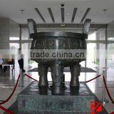 Lucky Chinese Cast Bronze Ding Statue thumbnail-1