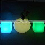 Modern New Beautiful Ring Lighting Plastic LED Cube Chair With Rechargeable Battery thumbnail-3
