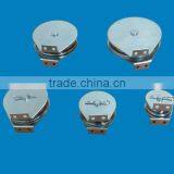 Small Zinc Blue / Stainless Steel Flanged Sheave Pulley