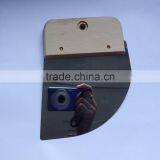 Stainless Steel Round Edge Putty Knife With Wooden Handle thumbnail-3