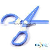 SSC0042G 5 '' Green Child Safe and Light Plastic Kids Scissors thumbnail-5